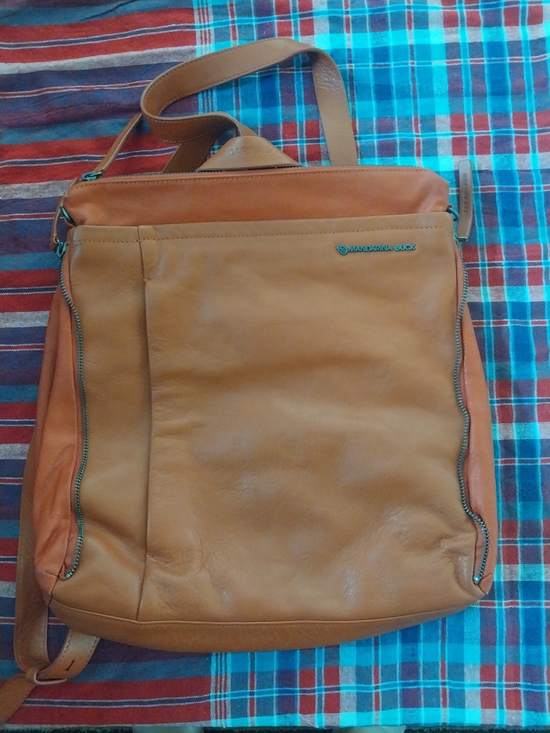 Mandarina Duck Handbags - Mandarina Duck Leather Backpack